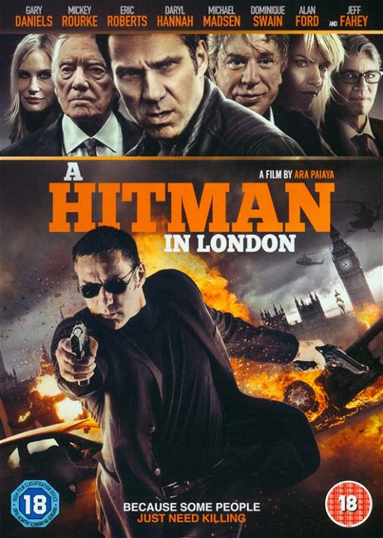 Cover for A Hitman In London (DVD) (2015)