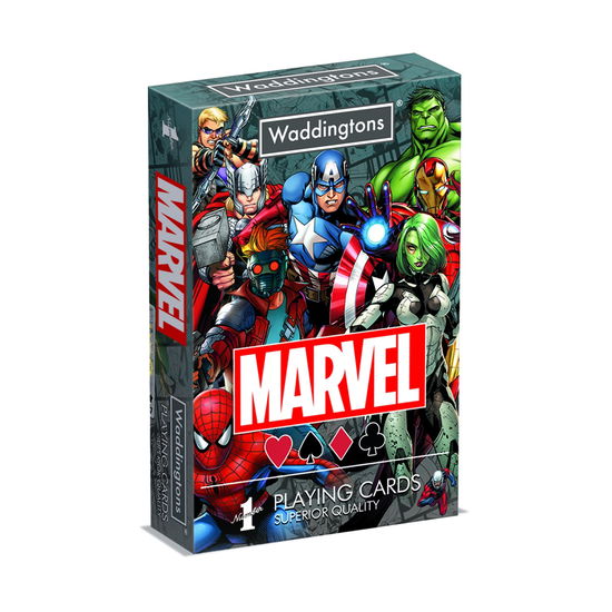 Marvel Universe Number 1 Spielkarten - Marvel - Merchandise - MARVEL - 5036905024419 - 10. juli 2023