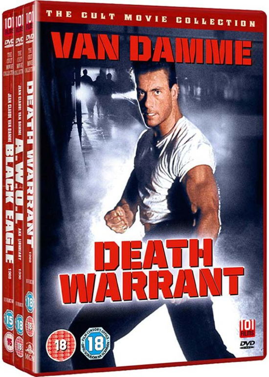 Van Damme - AWOL / Death Warrant / Black Eagle - The Van Damme Collection - Elokuva - 101 Films - 5037899065419 - maanantai 21. maaliskuuta 2016