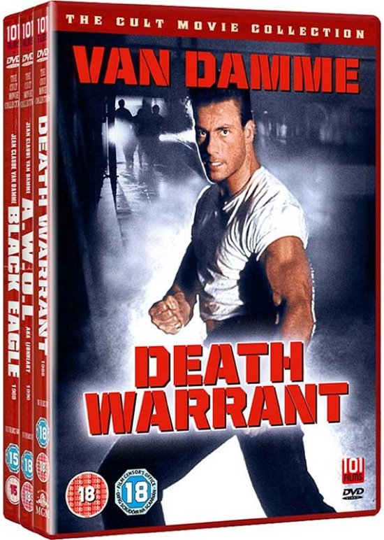 Cover for The Van Damme Collection · Van Damme - AWOL / Death Warrant / Black Eagle (DVD) (2016)