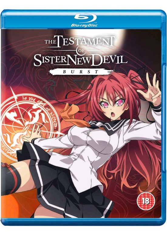 Cover for Testament of New Sister Devil  Part 2 BD · Testament Of Sister New Devil Burst (Blu-ray) (2019)