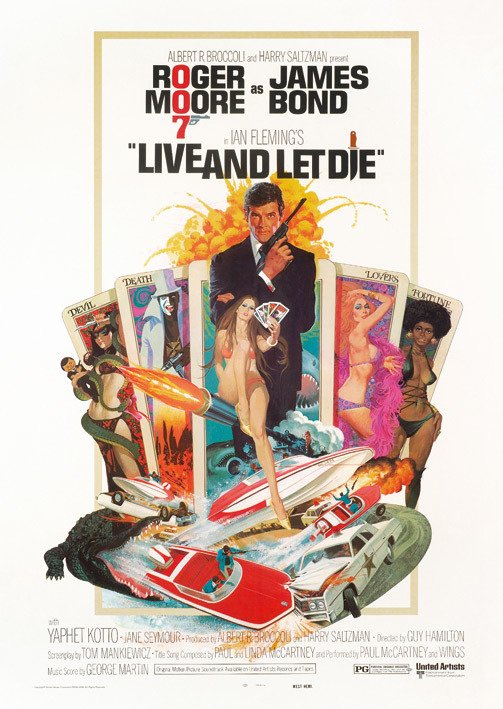 Cover for James Bond · James Bond: Live And Let Die (Cartolina) (MERCH)