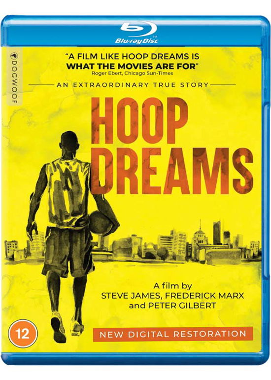 Cover for Hoop Dreams 20th Anniversary BD · Hoop Dreams (20th Anniversary Restoration) (Blu-ray) (2020)