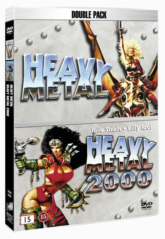 Cover for Doublepack · Heavy Metal / Heavy Metal 2000 (DVD) (2009)