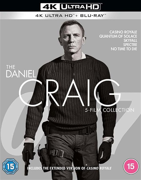 James Bond · 007 James Bond Daniel Craig Collection (5 Films) (4K Ultra HD/BD) (2022)