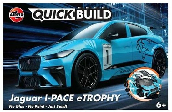 Cover for Airfix · Airfix - Quickbuild Jaguar I-pace Etrophy (1/20) * (Legetøj)