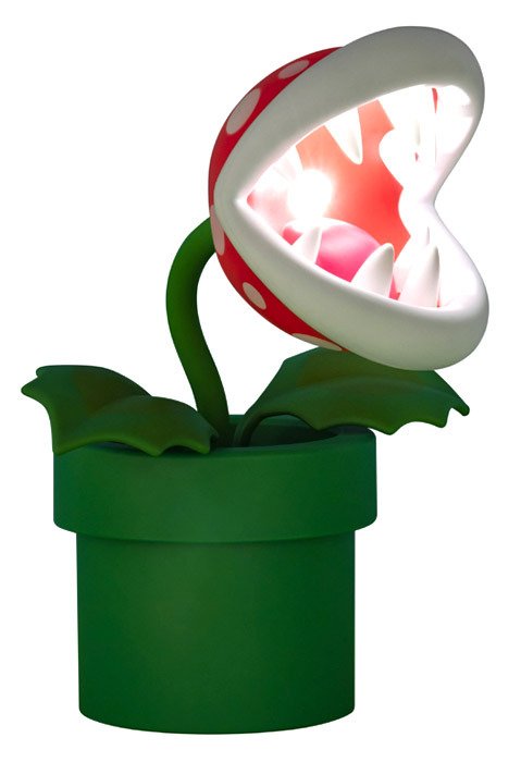 Cover for Paladone Products · Paladone Super Mario - Piranha Plant Posable Lamp Bdp (pp6348nnv3) (MERCH) (2022)