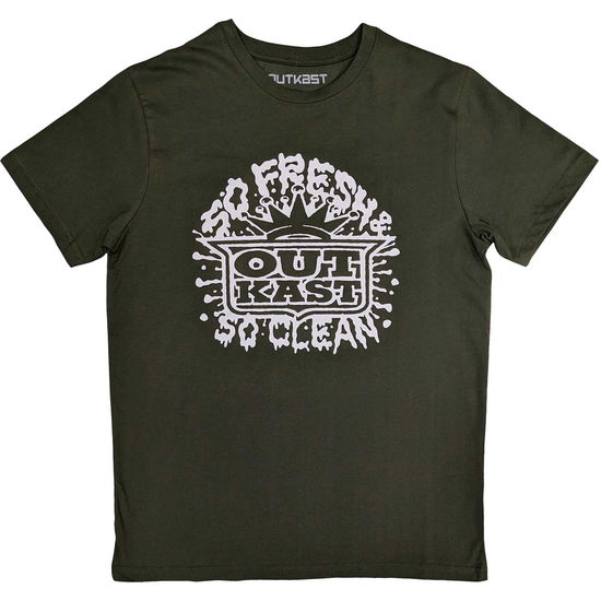 Cover for Outkast · Outkast Unisex T-Shirt: So Fresh (Green) (T-shirt) [size S] (2023)