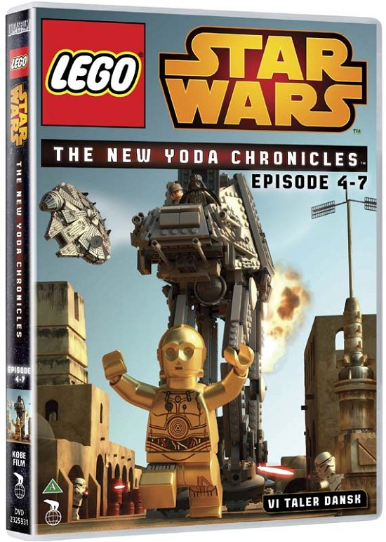 Cover for LEGO Star Wars · The New Yoda Chronicles - Del 2, episode 4-7 (DVD) (2015)