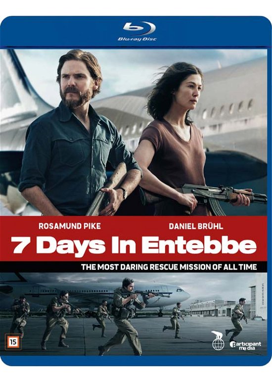 Cover for 7 Days in Entebbe (Blu-ray) (2021)