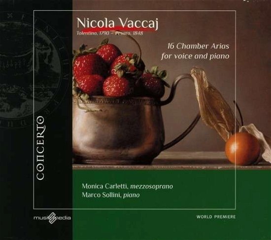 Cover for Carletti,Monica / Sollini,Marco · 16 Kammerarien (CD) (2020)