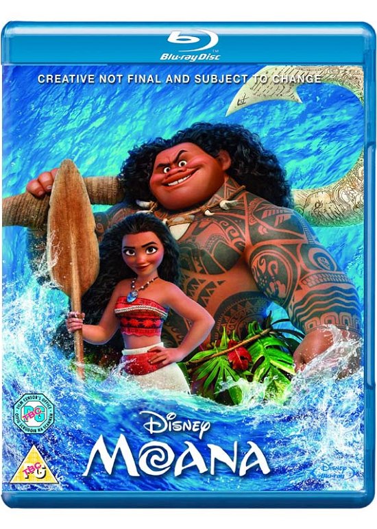 Cover for Moana (Blu-ray) (2017)