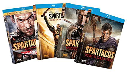 Spartacus Season 1-4 -  - Film -  - 8717418600419 - 11. oktober 2021