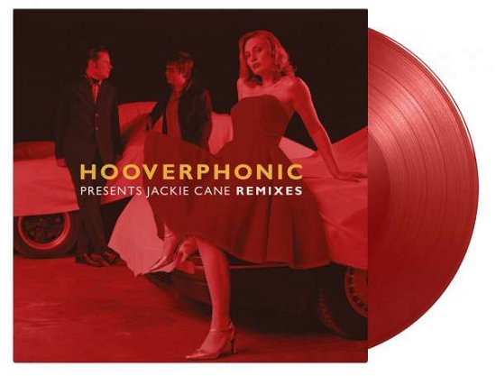 Cover for Hooverphonic -presents- · Jackie Cane Remixes (Red Vinyl) (Limited Edition) (LP) [Limited edition] (2021)