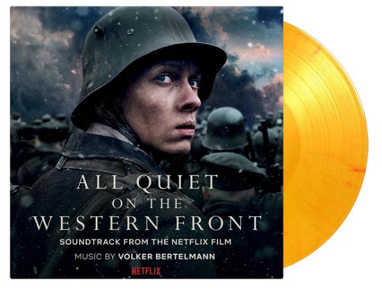 Cover for Volker Bertelmann · All Quiet On The Western Front (LP) [Flaming Coloured edition] (2024)