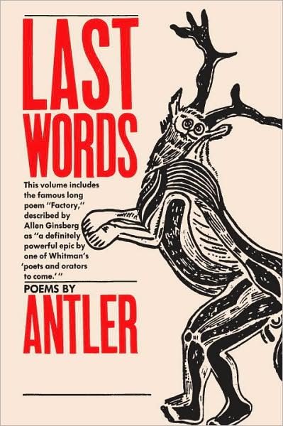 Cover for Antler · Last Words (Paperback Book) [1st edition] (1986)