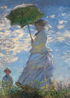 Cover for Claude Monet · Woman with a Parasol Notebook (Pocketbok) (2017)