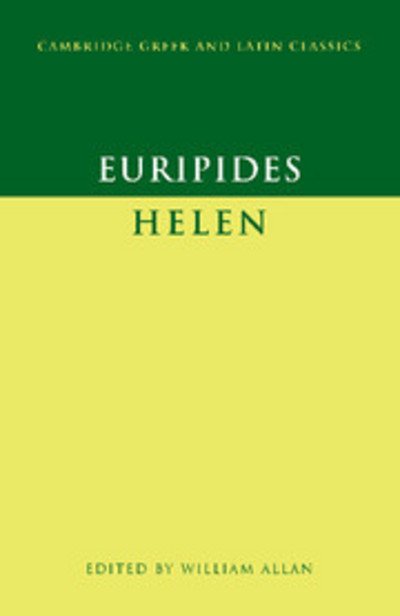 Cover for Euripides · Euripides: 'Helen' - Cambridge Greek and Latin Classics (Paperback Book) (2008)