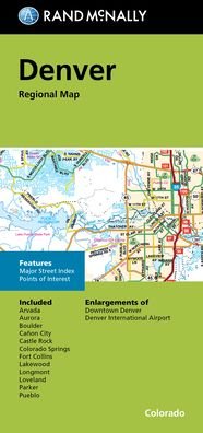 Cover for Rand McNally · Rand McNally Folded Map: Denver Regional Map (Taschenbuch) (2022)