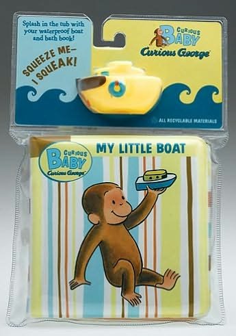 Cover for H. A. Rey · Curious Baby My Little Boat (curious George Bath Book &amp; Toy Boat) (Drucksachen) (2009)