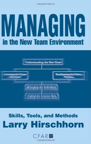 Cover for Larry Hirschhorn · Managing in the New Team Environment: Skills, Tools, and Methods (Paperback Book) (2002)