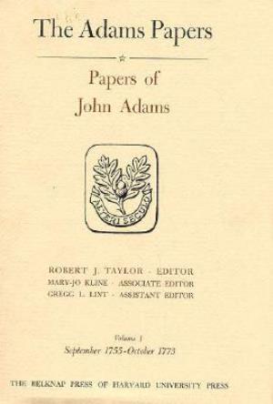 Cover for John Adams · Papers of John Adams - General Correspondence and Other Papers of the Adams Statesmen (Hardcover Book) (2003)