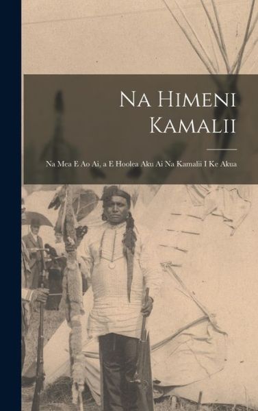 Cover for Anonymous · Na Himeni Kamalii (Bok) (2022)