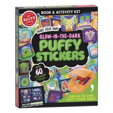 Cover for Editors of Klutz · Make Your Own Glow-in-the-Dark Puffy Stickers (Klutz) - Klutz (Paperback Book) (2022)