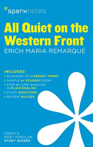 Cover for SparkNotes · All Quiet on the Western Front SparkNotes Literature Guide - SparkNotes Literature Guide Series (Paperback Book) [Reissue edition] (2014)