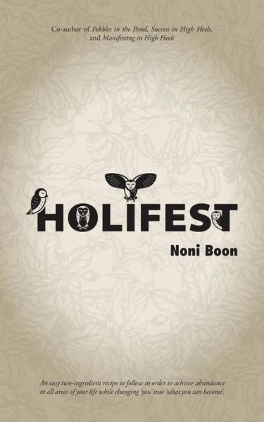 Cover for Noni Boon · Holifest (Paperback Book) (2016)