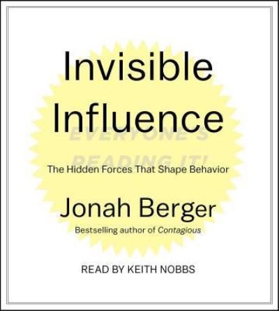 Cover for Jonah Berger · Invisible Influence (CD) (2016)