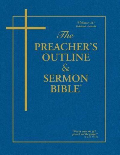 Cover for Leadership Ministries Worldwide · The Preacher's Outline &amp; Sermon Bible KJV (Paperback Book) (2017)