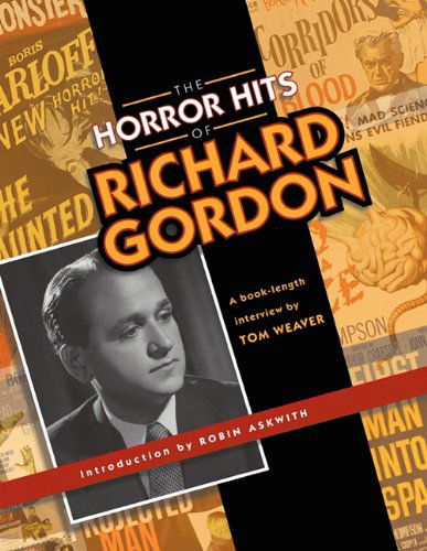 Cover for Tom Weaver · The Horror Hits of Richard Gordon (Pocketbok) (2011)