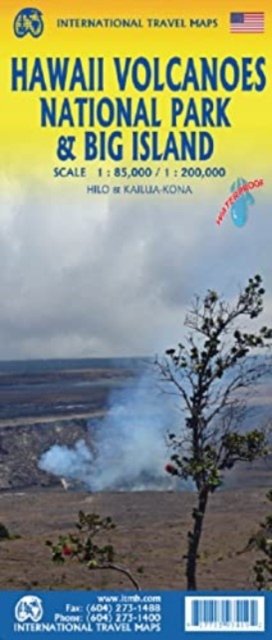 Cover for ITM Publications · Hawaii Volcanoes National Park &amp; Big Island (Kartor) (2022)