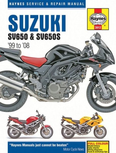 Cover for Haynes Publishing · Suzuki Sv650 &amp; Sv650S: 99-08 (Paperback Bog) (2015)