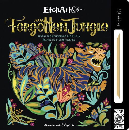 Cover for AJ Wood · EtchArt: Forgotten Jungle - Etchart (Book) (2018)