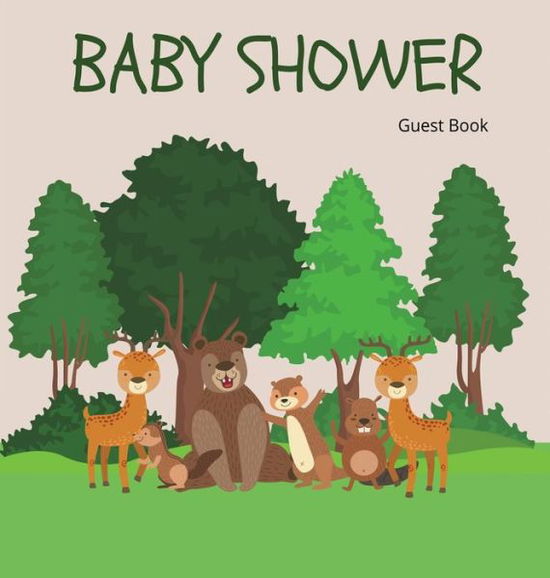 Cover for Lulu And Bell · Woodland Baby Shower Guest Book (Hardcover) (Hardcover Book) (2020)