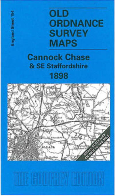 Cover for John Boynton · Cannock Chase and SE Staffordshire 1898: One Inch Map 154 - Old Ordnance Survey Maps of England &amp; Wales (Map) [Facsimile of 1898 edition] (2001)