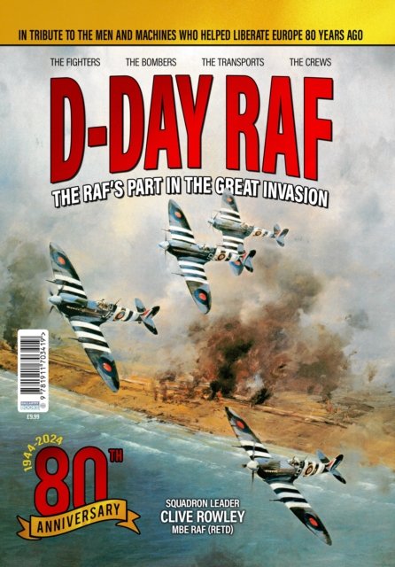 Cover for Clive Rowley · D Day RAF (Paperback Book) (2024)