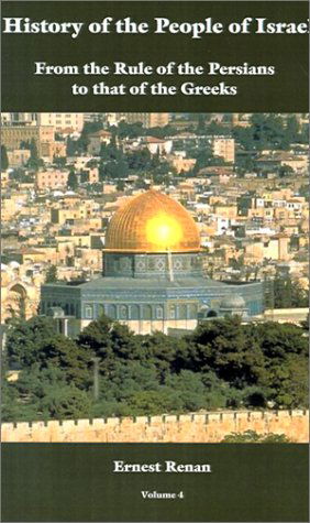 Cover for Ernest Renan · History of the People of Israel Vol. 4 (Paperback Book) (2001)