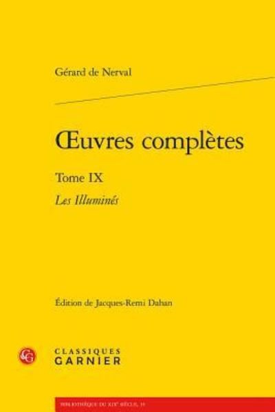 Cover for Gérard de Nerval · ?uvres complètes (Bok) (2015)