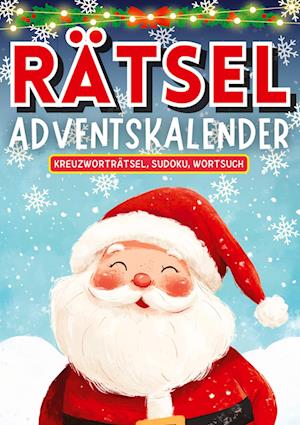 Cover for Isamrätsel Verlag · Rätsel Adventskalender 2024 ● Weihnachtsgeschenk (Bog) (2024)
