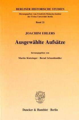 Cover for Ehlers · Ausgewählte Aufsätze. (Book) (1996)