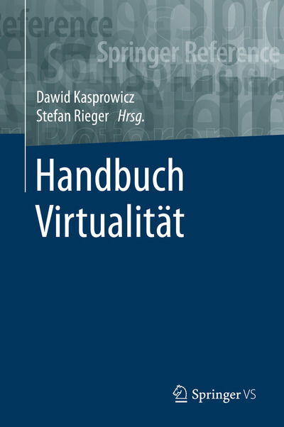 Cover for Handbuch Virtualitat (Hardcover Book) [1. Aufl. 2020 edition] (2020)