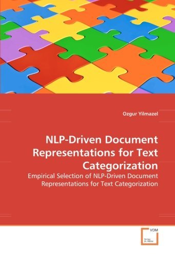 Cover for Ozgur Yilmazel · Nlp-driven Document Representations for Text Categorization: Empirical Selection of Nlp-driven Document Representations for Text Categorization (Paperback Book) (2008)