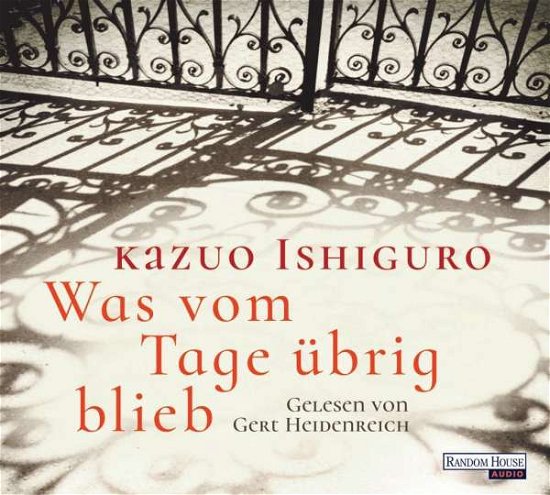 Cover for Kazuo Ishiguro · CD Was vom Tage übrig blieb (CD)
