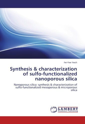 Cover for Fei-yee Yeoh · Synthesis &amp; Characterization of Sulfo-functionalized Nanoporous Silica: Nanoporous Silica: Synthesis &amp; Characterization of Sulfo-functionalized Mesoporous &amp; Microporous Silica (Paperback Book) (2012)