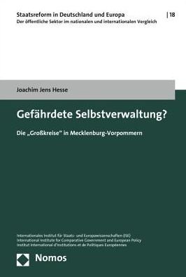 Cover for Hesse · Gefährdete Selbstverwaltung? (Book) (2015)