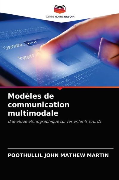 Cover for Poothullil John Mathew Martin · Modeles de communication multimodale (Paperback Book) (2021)
