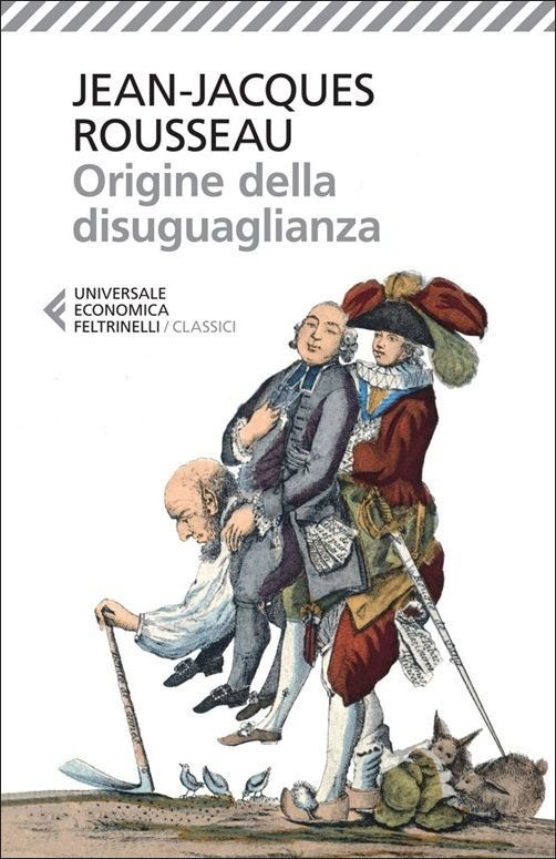 Origine Della Disuguaglianza - Jean-Jacques Rousseau - Książki -  - 9788807900419 - 